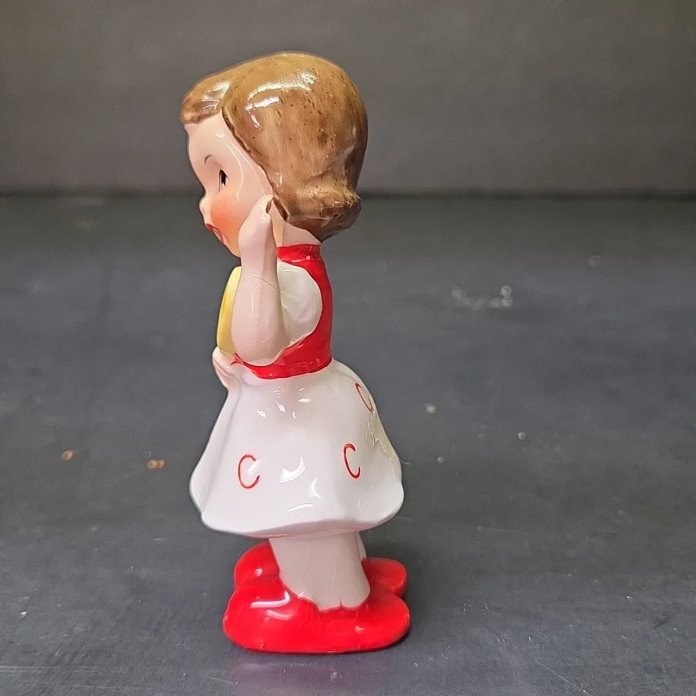 VTG‎ JAPAN UCAGCO 1950s Ceramic Figurine Girls